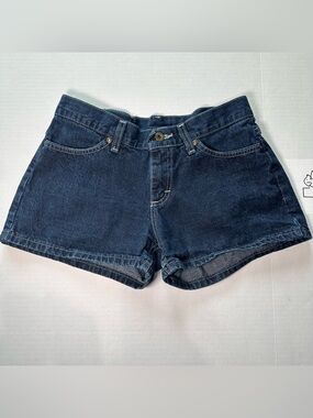 Vintage Lee Dungarees Hipster Denim Shorts
Size 7